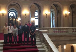 Els grups parlamentaris acullen la presentació de la campanya Catalunya Democràcia Plena